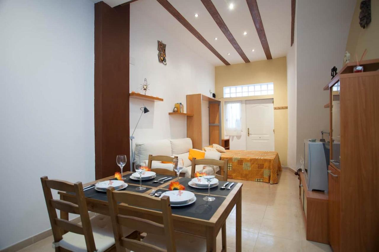 Casita Privada Con Encanto En La Playa De Valencia Bagian luar foto